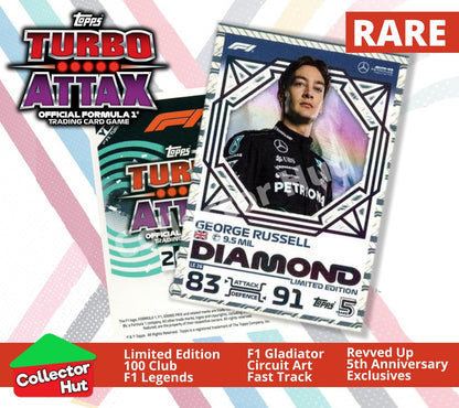 Topps Turbo Attax Formula 1 F1 2024 #313-344 RARE Limited Cards YOU CHOOSE