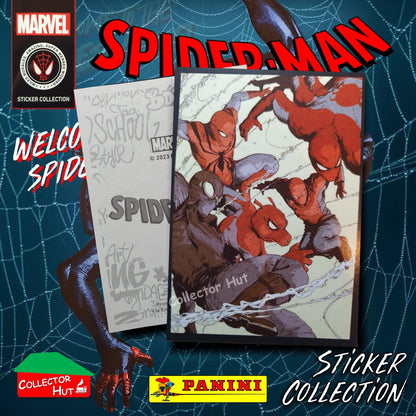 Panini Spider-Man Spider-Verse 2023 Collection Sticker Singles #1-163 & F1-30