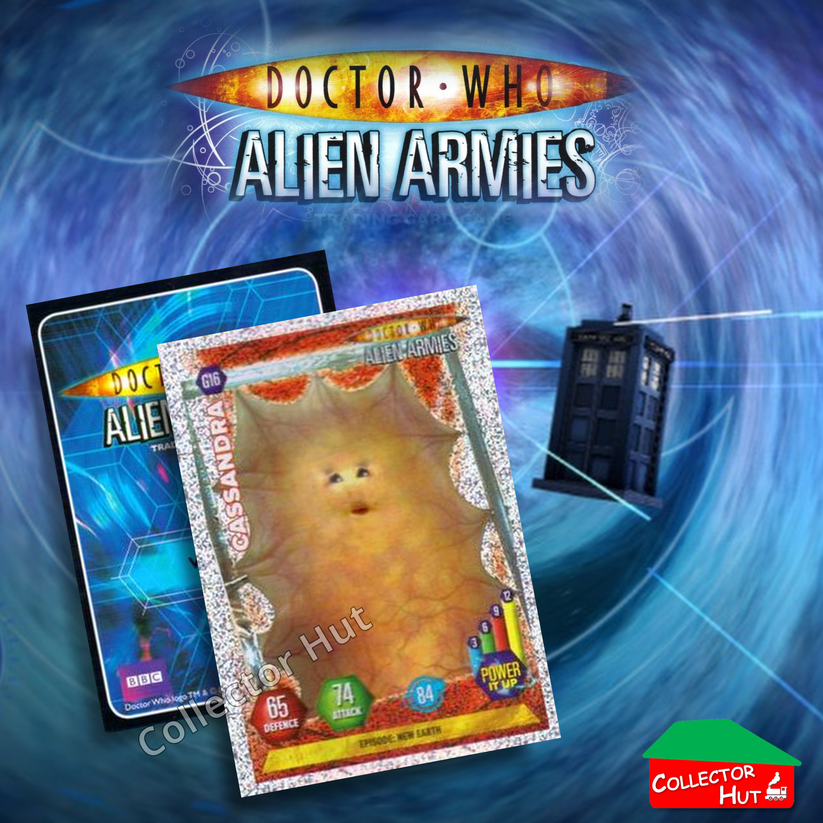 DOCTOR WHO Alien Armies Trading Cards Glitter Super Emboss Foil Cards