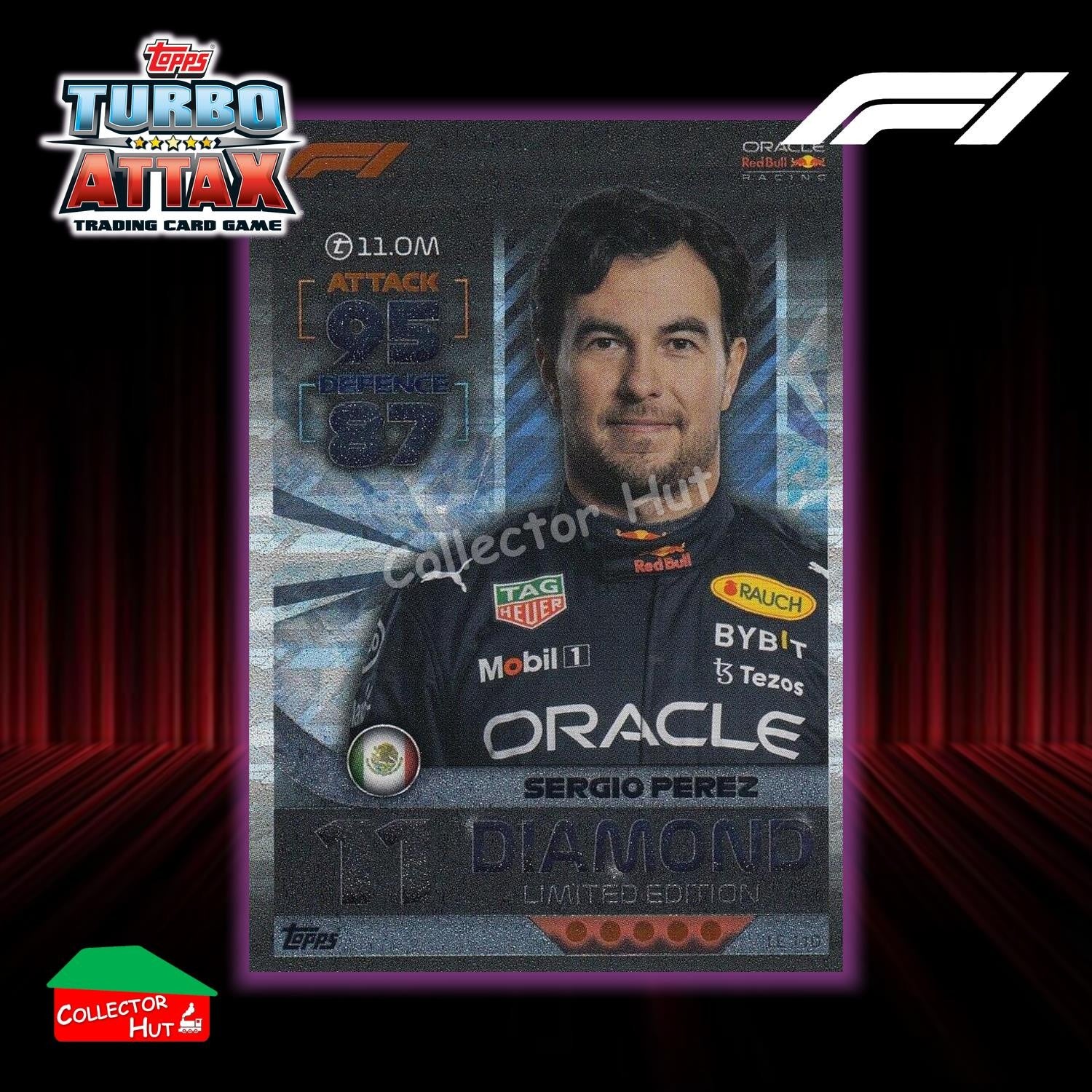 Topps Turbo Attax Formula 1 F1 2022 Limited Edition, 100 Club & Foil Cards
