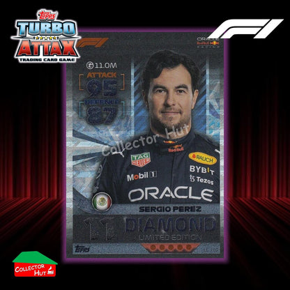 Topps Turbo Attax Formula 1 F1 2022 Limited Edition, 100 Club & Foil Cards