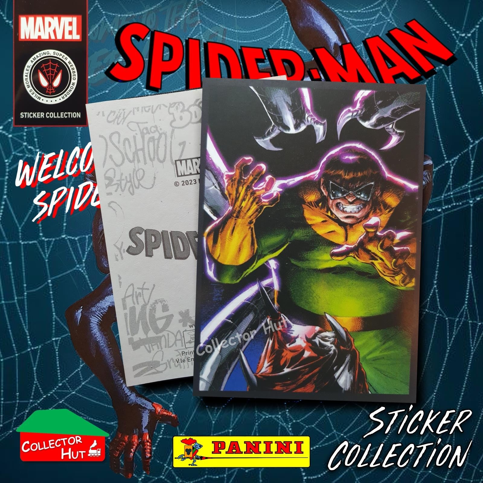 Panini Spider-Man Spider-Verse 2023 Collection Sticker Singles #1-163 & F1-30