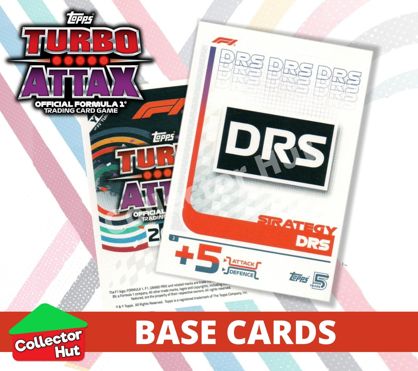Topps Turbo Attax Formula 1 F1 2024 #1-166 Base Cards YOU CHOOSE
