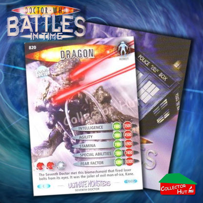 DOCTOR WHO Battles in Time #601-825 ULTIMATE MONSTERS RARE & COMMON Cards