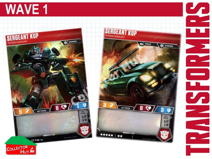 Transformers TCG CHARACTER Trading Cards All Waves