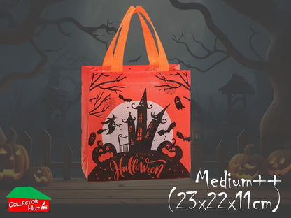 Halloween Novelty Tote Bags Trick or Treat Fabric Choose a Pattern