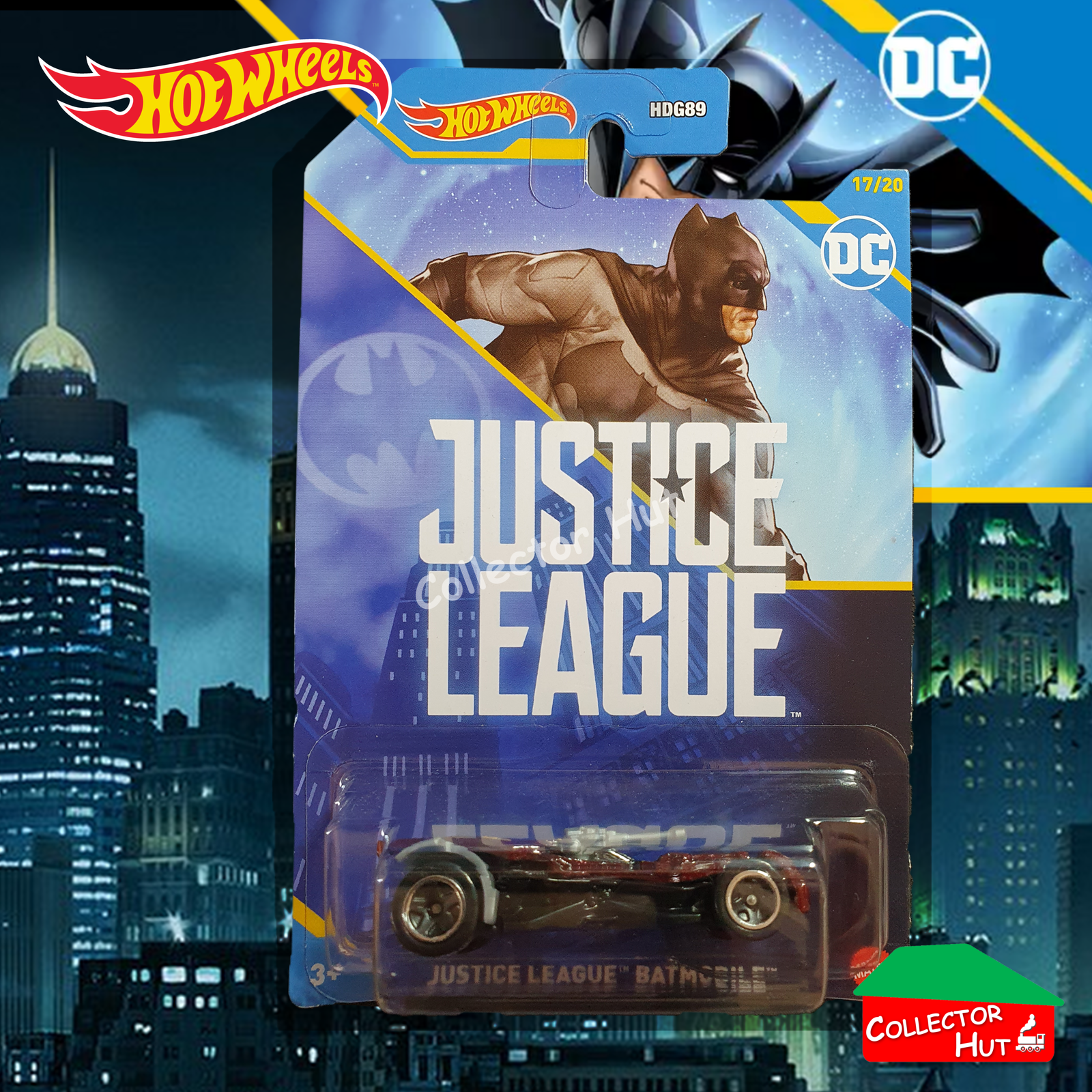 Hot Wheels DC Batman HDG89 1:64 Scale Die Cast