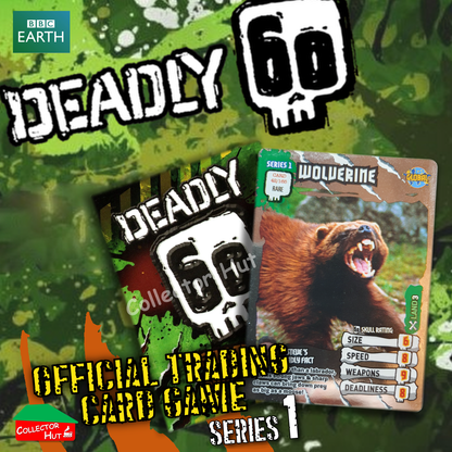 CBBC Deadly 60 Season 1, 2 & Wild FOIL RARE LIMITED Trading Cards