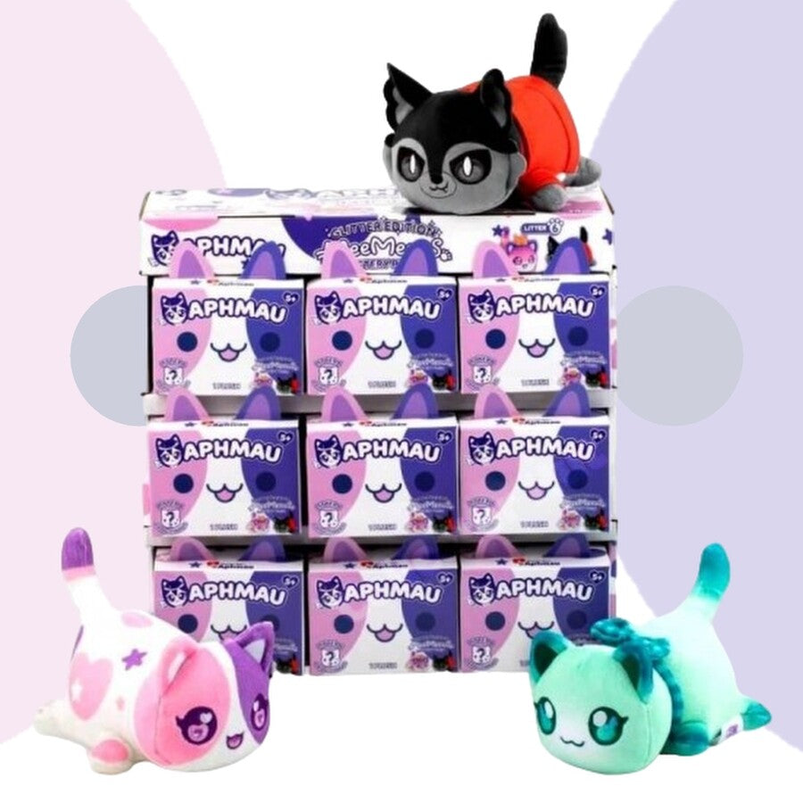 Aphmau MeeMeows Mystery 6" Plush Litter 6 Aphmau & Friends IDENTIFIED You Choose