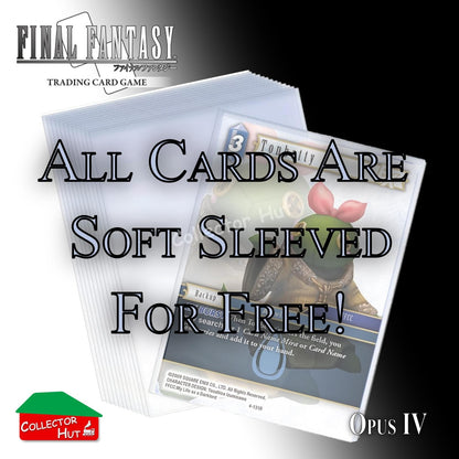 Final Fantasy Trading Card Game OPUS IV 4 Singles You Choose