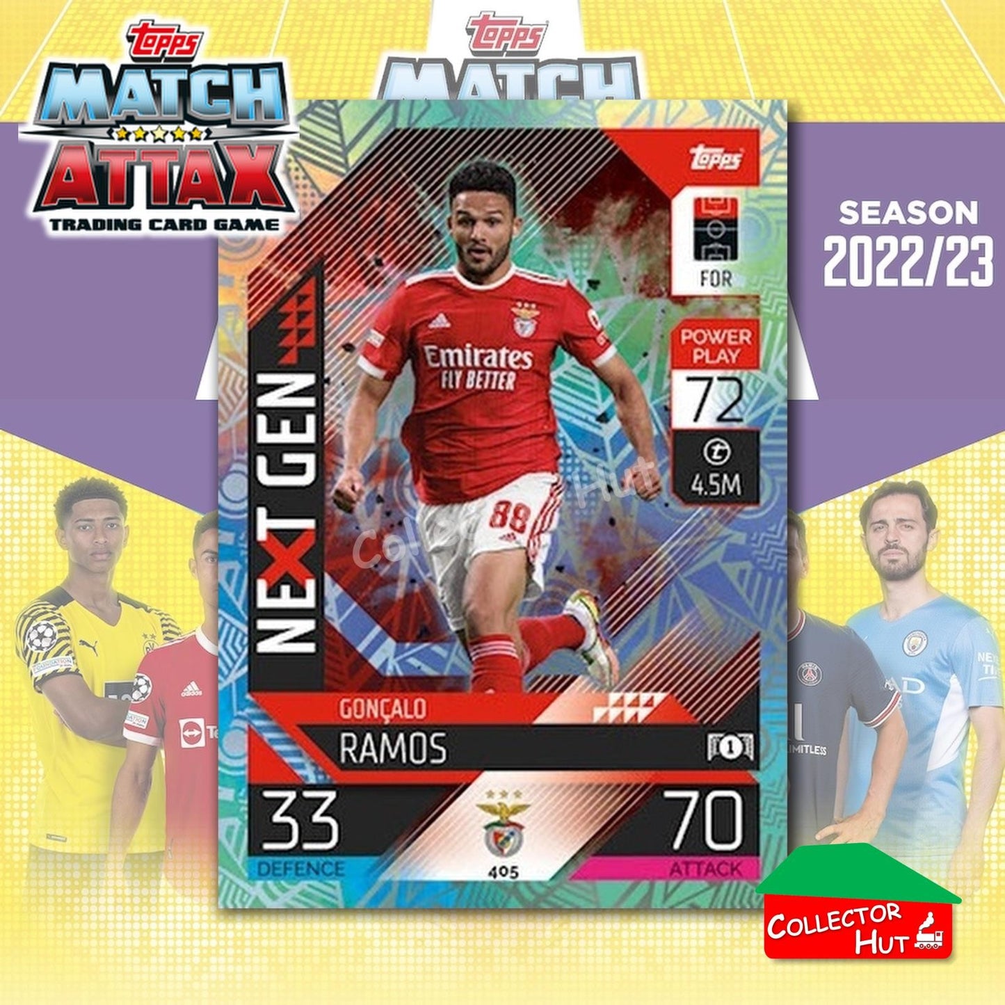 Topps Match Attax EuropA Champions League 2022/23 FOIL LEGEND LIMITED CARDS