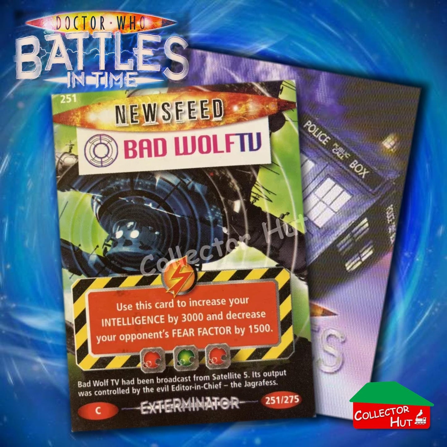DOCTOR WHO Battles in Time #140-275 EXTERMINATOR RARE & COMMON Cards YOU CHOOSE