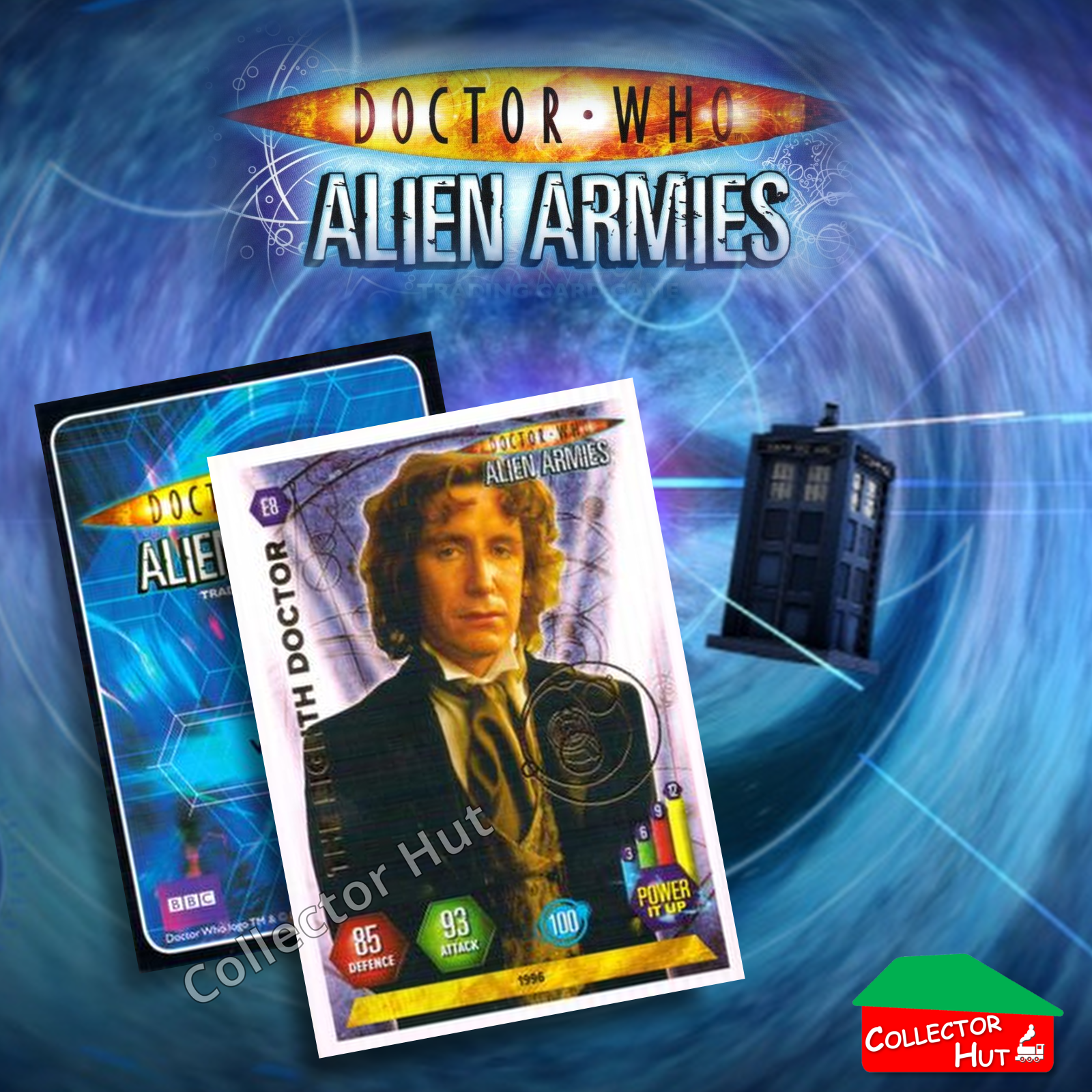 DOCTOR WHO Alien Armies Trading Cards Glitter Super Emboss Foil Cards