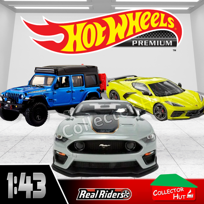 Hot Wheels Premium Real Riders HMD41 1:43 Scale Models