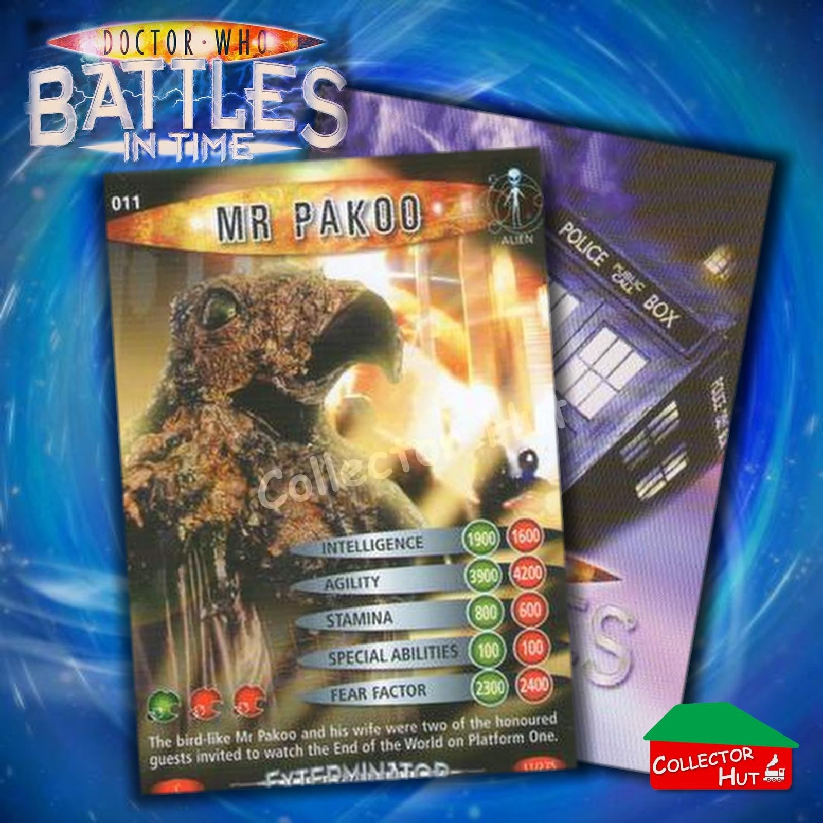 DOCTOR WHO Battles in Time #1-139 EXTERMINATOR RARE & COMMON Cards YOU CHOOSE