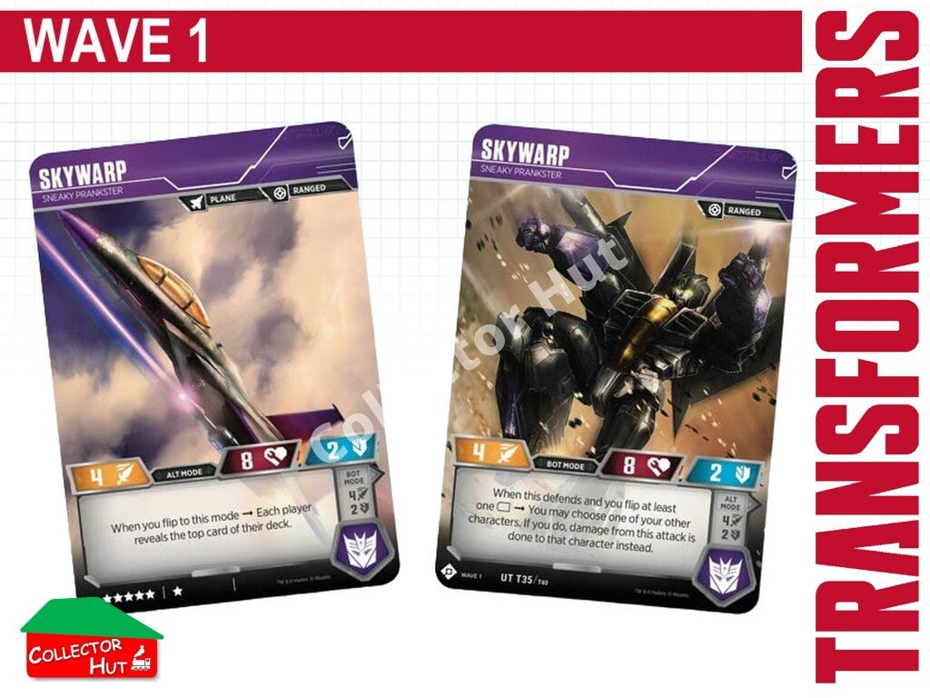 Transformers TCG CHARACTER Trading Cards All Waves