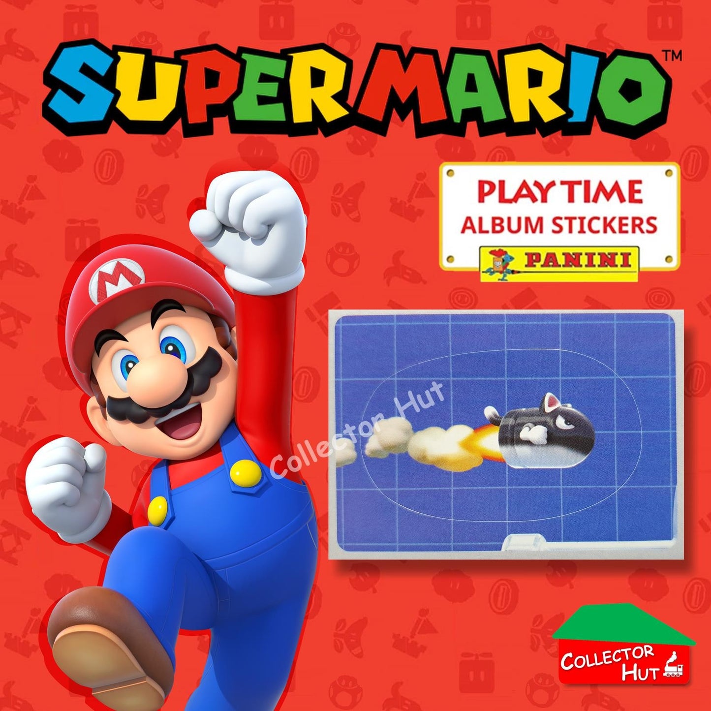 Panini Super Mario Playtime Sticker Collection Singles