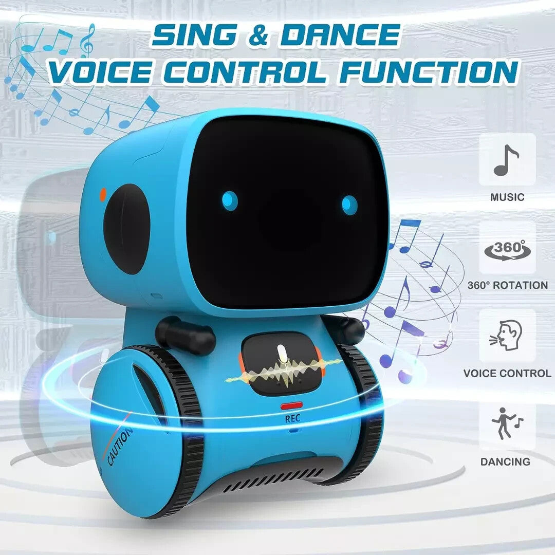 Interactive Smart Robot Kids Toy Voice & Touch Control Dancing Talking Pet Gift