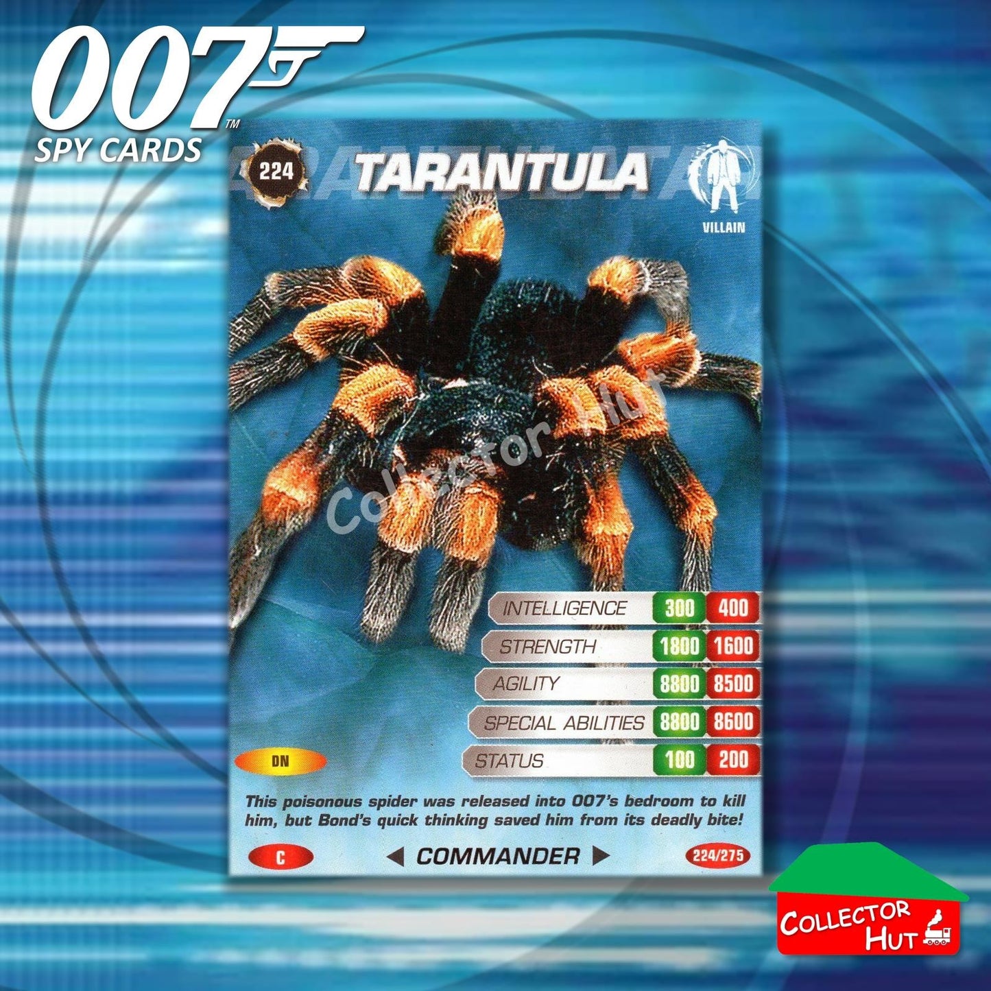 James Bond 007 Commander Spy Cards BASE COMMON YOU CHOOSE