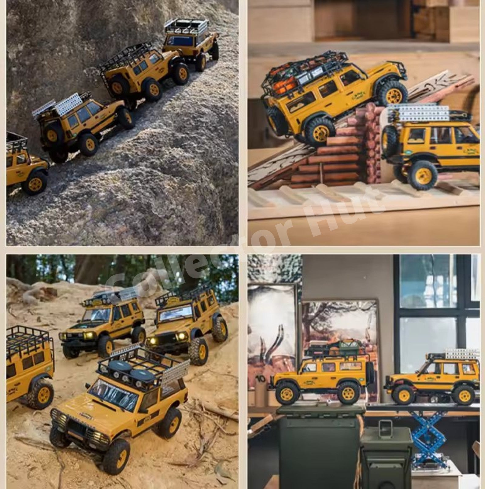 FMS FCX24M Land Rover 1:24 Rock Crawler Camel Trophy Edtion LICENSED