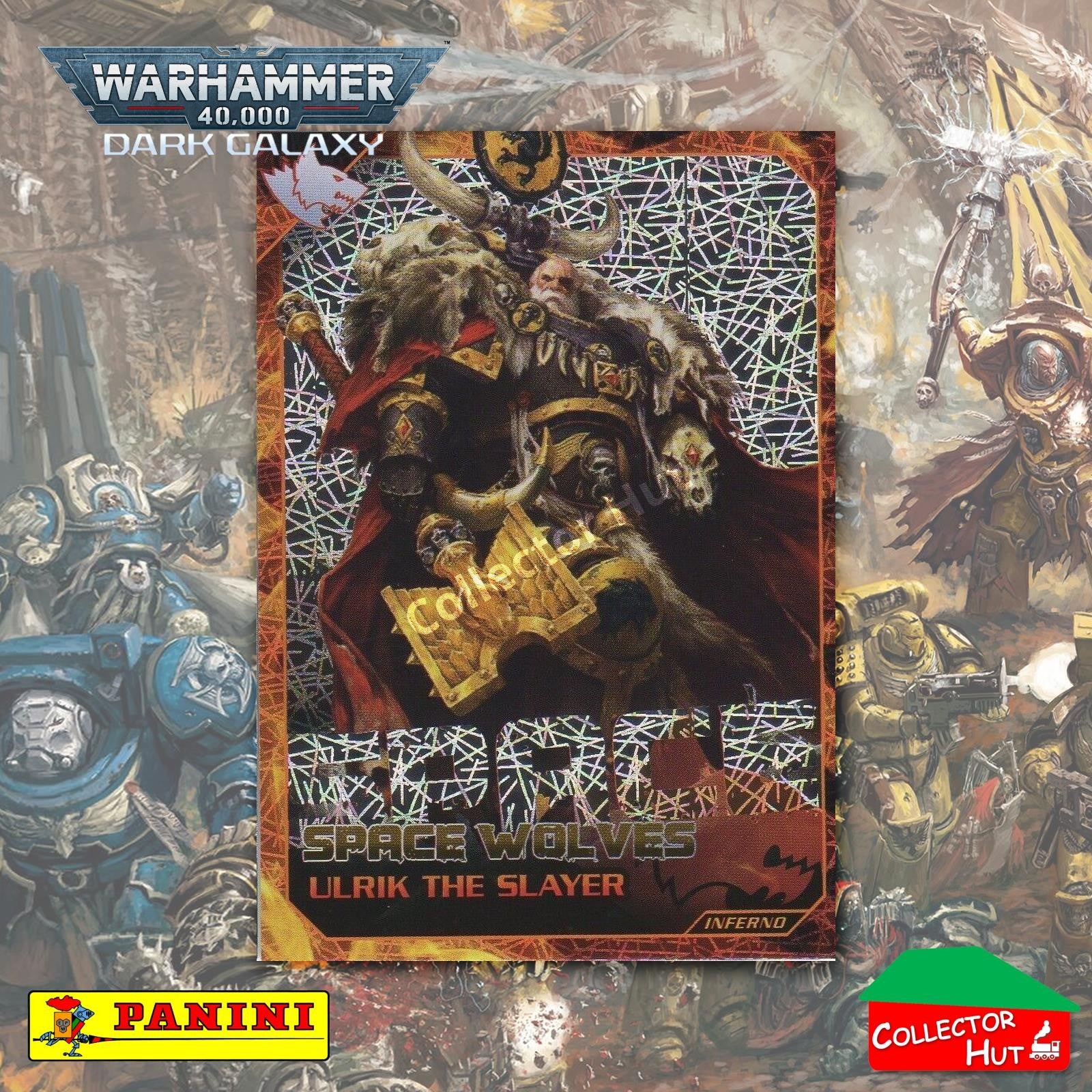 PANINI Warhammer 40,000 Dark Galaxy Webway Inferno Adamantium Limited FOIL Cards