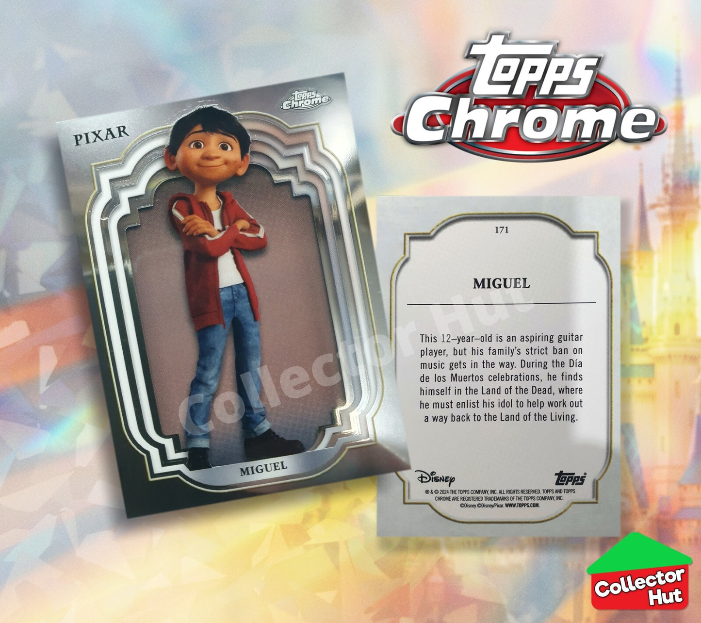 Disney Topps Chrome 2024 Base Cards 1-200 Pick Singles to Complete Your Set