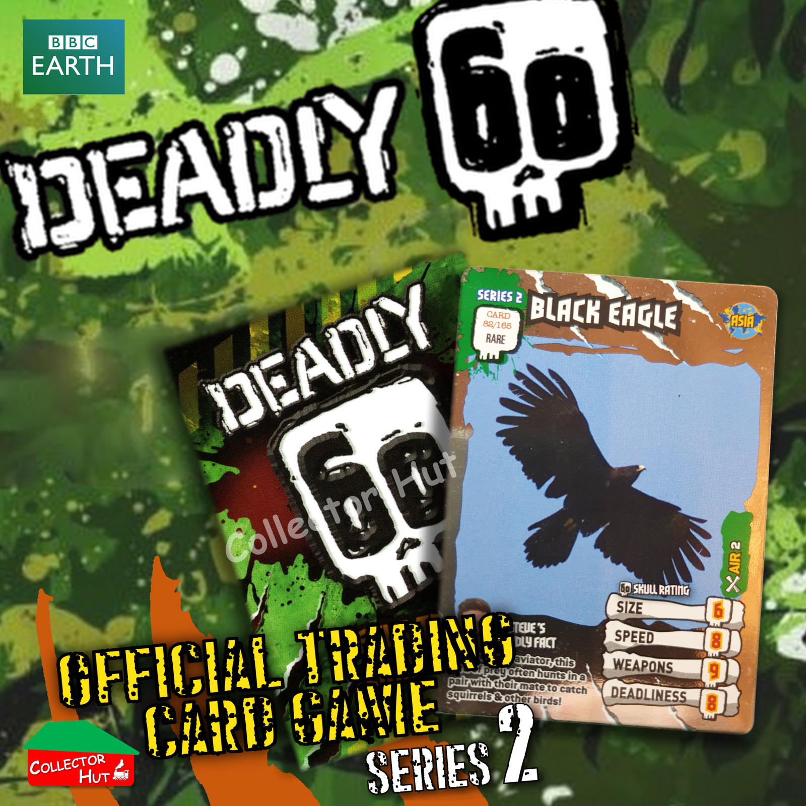 CBBC Deadly 60 Season 1, 2 & Wild FOIL RARE LIMITED Trading Cards