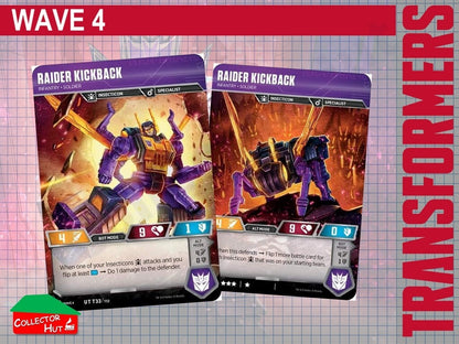 Transformers TCG CHARACTER Trading Cards All Waves
