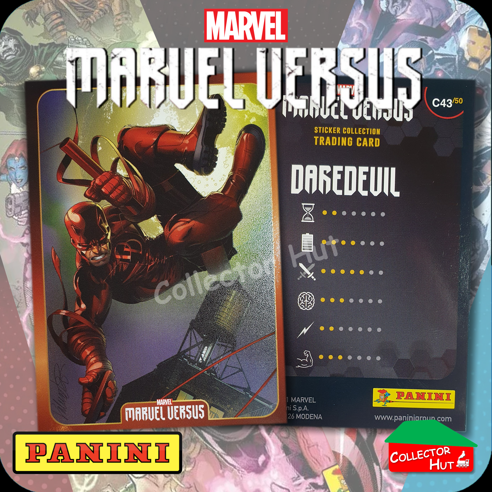 Panini Marvel Versus 2022 Series Trading Cards 1-50 NEW FRESH You Choose