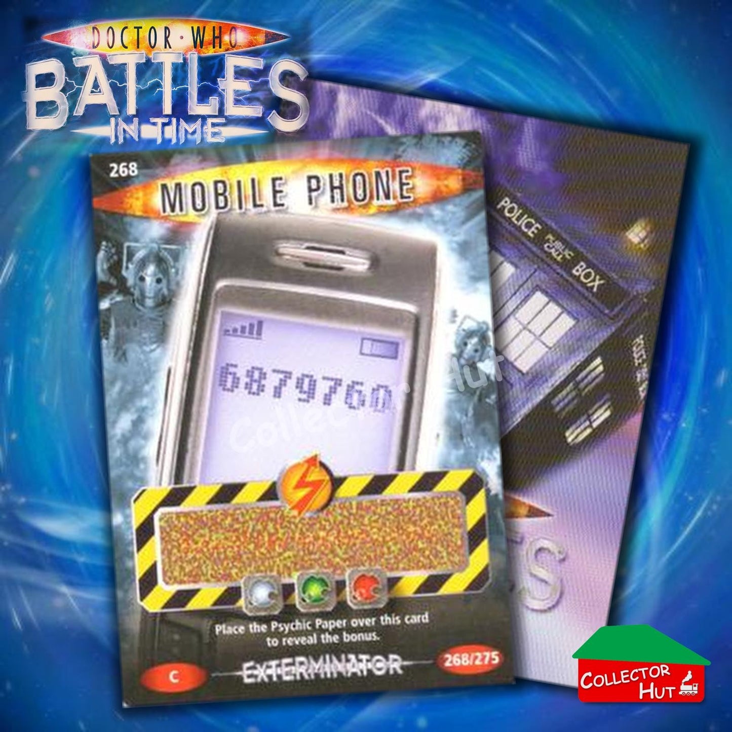 DOCTOR WHO Battles in Time #140-275 EXTERMINATOR RARE & COMMON Cards YOU CHOOSE