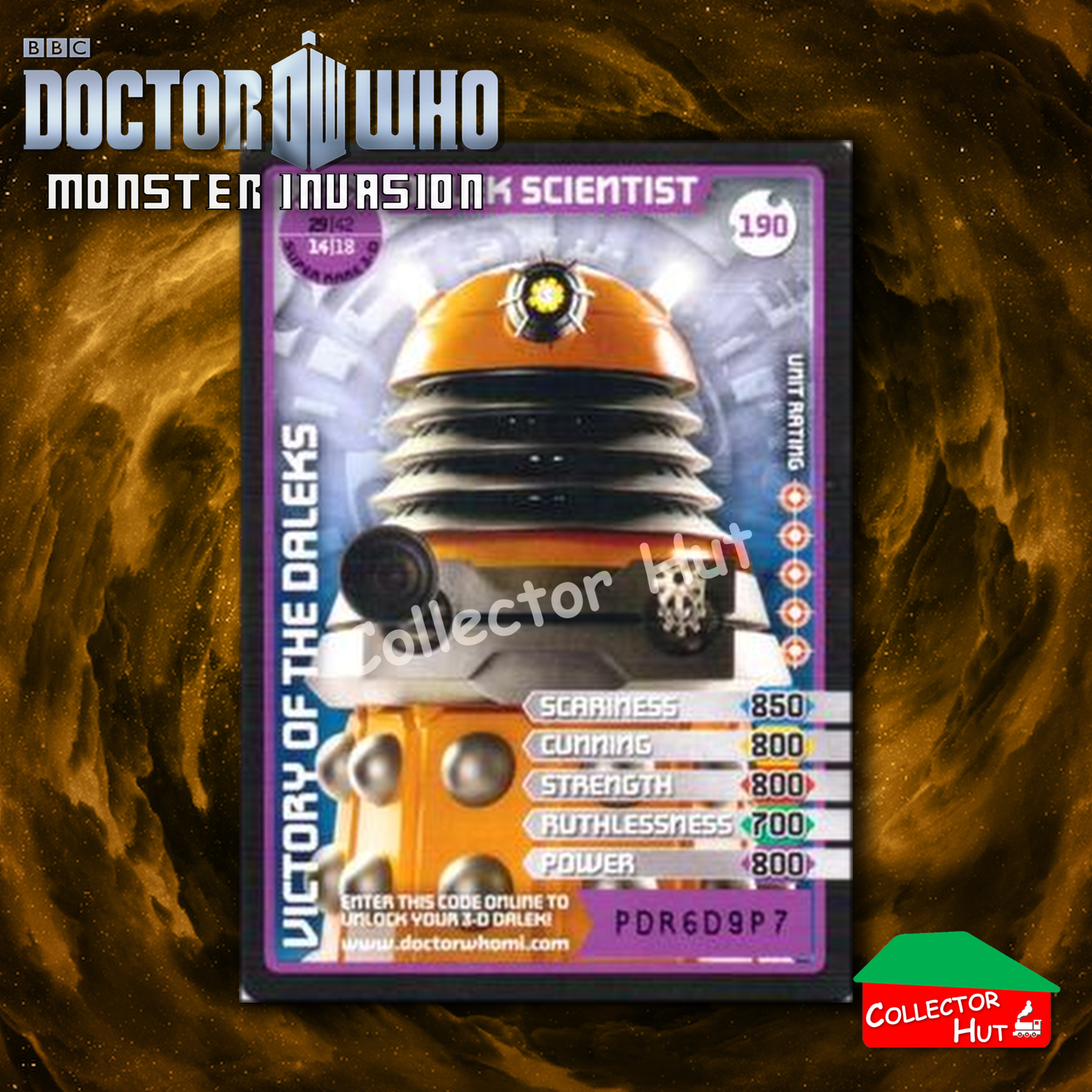 DOCTOR WHO Monster Invasion SUPER & ULTRA RARE Cards YOU CHOOSE