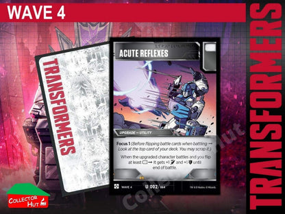 Transformers TCG Wave 4 War for Cybertron Siege II  BATTLE Cards Common/Uncommon