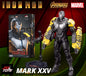 Iron Man Marvel Action Figures 1:10 Scale Avenger Infinity Saga MK 1-85 ZD Toys