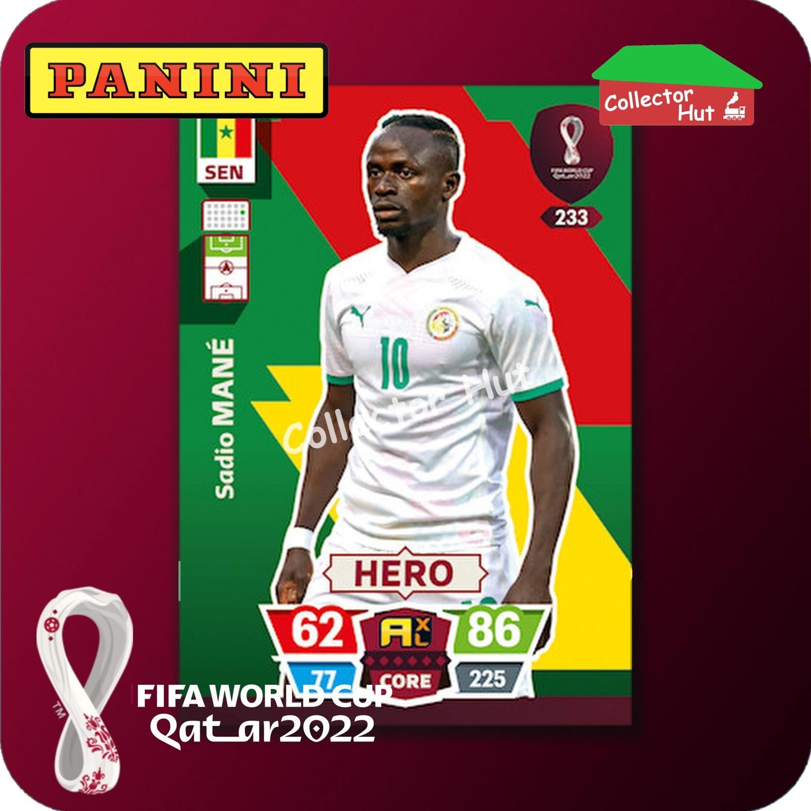 Panini Adrenalyn XL Qatar World Cup 2022 Trading Cards BASE SET #145-288