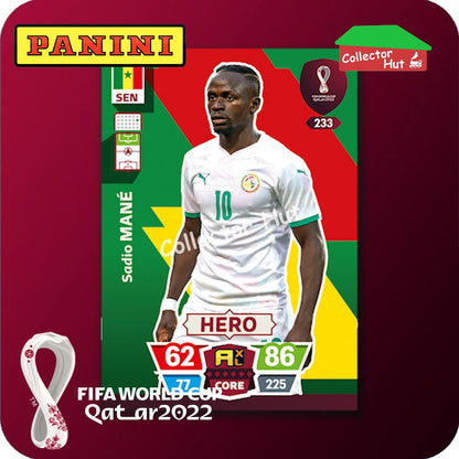Panini Adrenalyn XL Qatar World Cup 2022 Trading Cards BASE SET #145-288