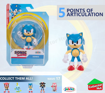 Sonic the Hedgehog Figures 2.5" JAKKS Posable Collectible CHOOSE YOUR CHARACTER