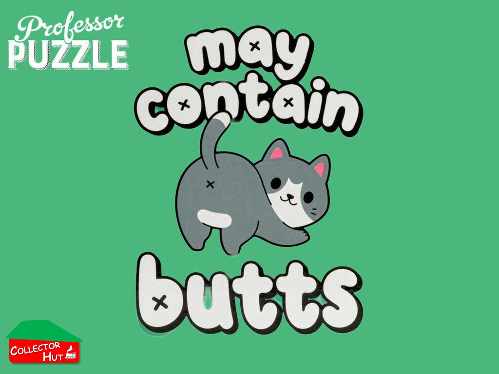 Professor Puzzle May Contain Butts Card Game for