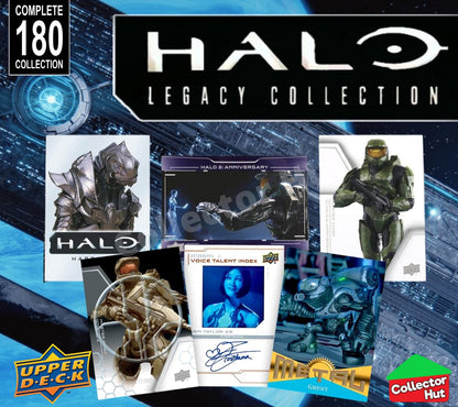 Halo Legacy Trading Card Collection Complete 180 Base Set Upper Deck 2023