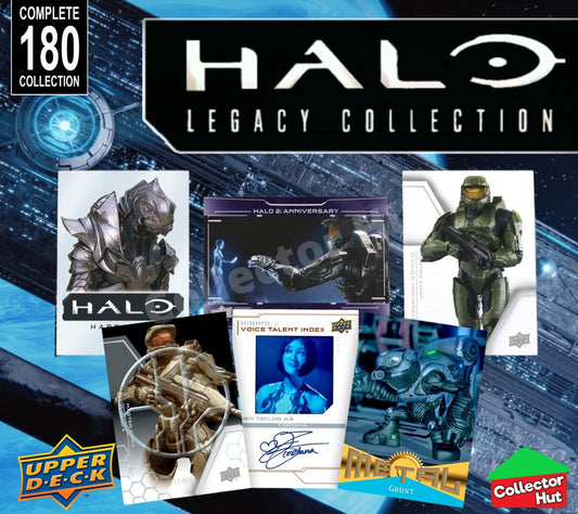 Halo Legacy Trading Card Collection Complete 180 Base Set Upper Deck 2023