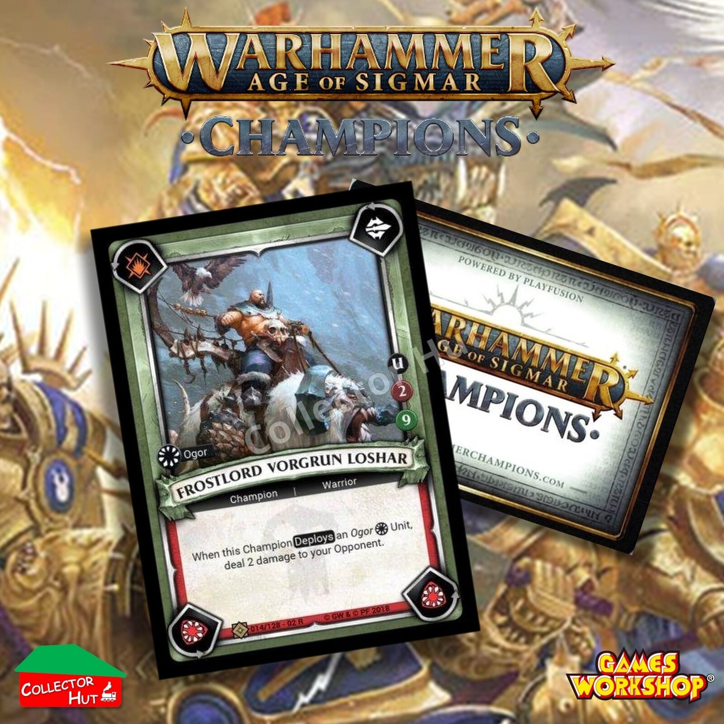 Warhammer Age of Sigmar: Champions Wave 2 ONSLAUGHT FOIL Cards CHOOSE SINGLES