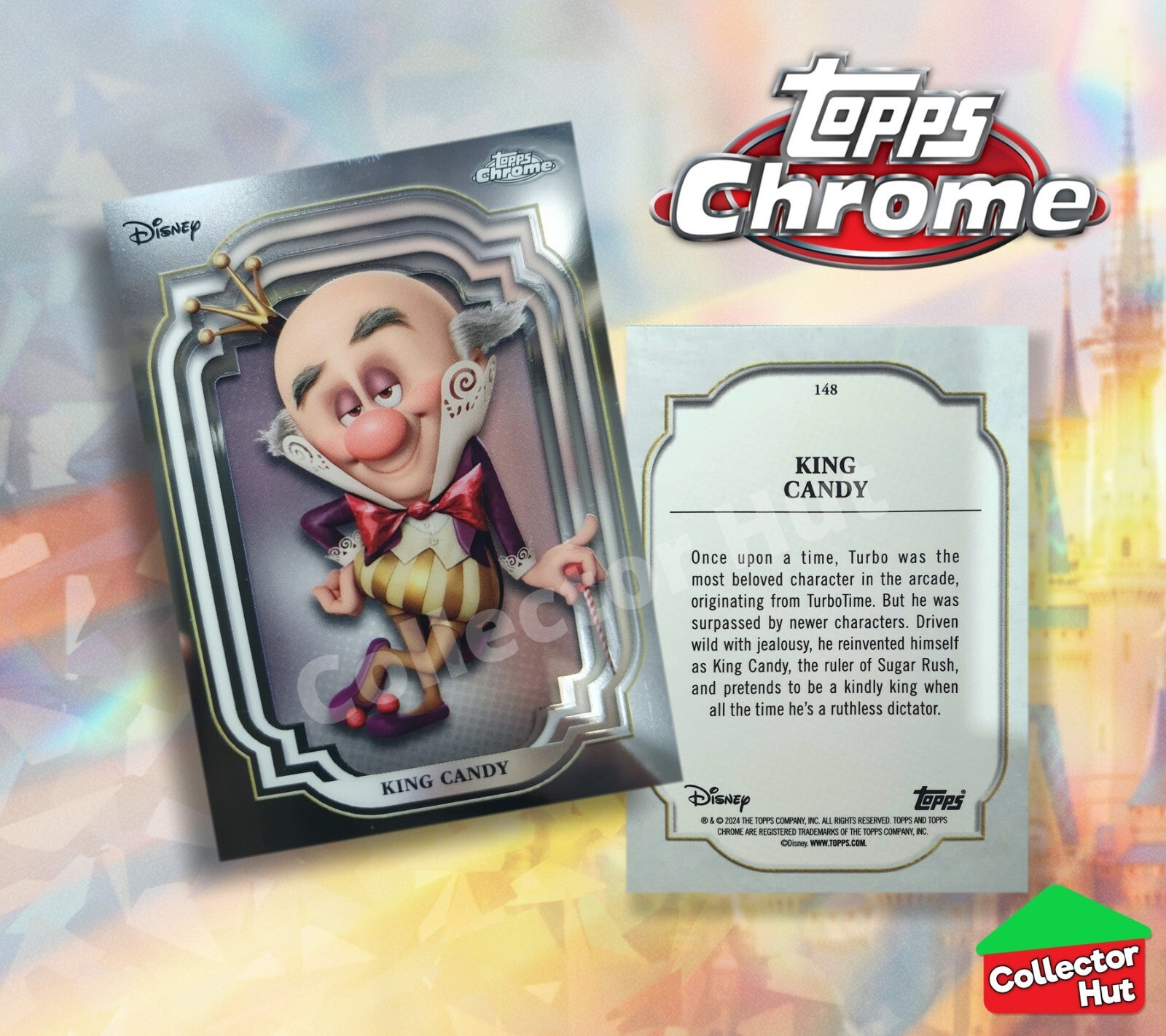 Disney Topps Chrome 2024 Base Cards 1-200 Pick Singles to Complete Your Set