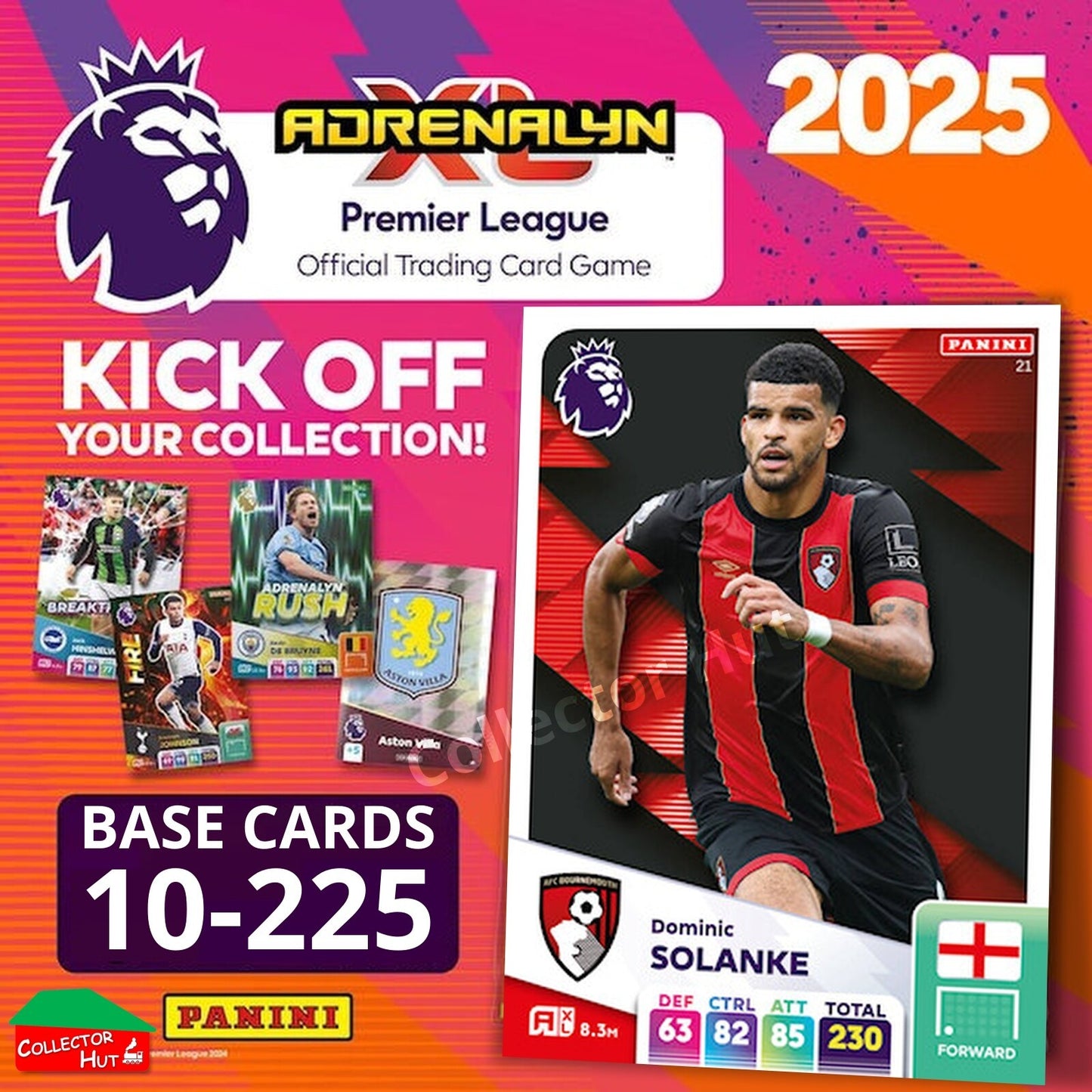 Panini Adrenalyn XL Premier League 2025 2024/25 Base & Foils #10-225