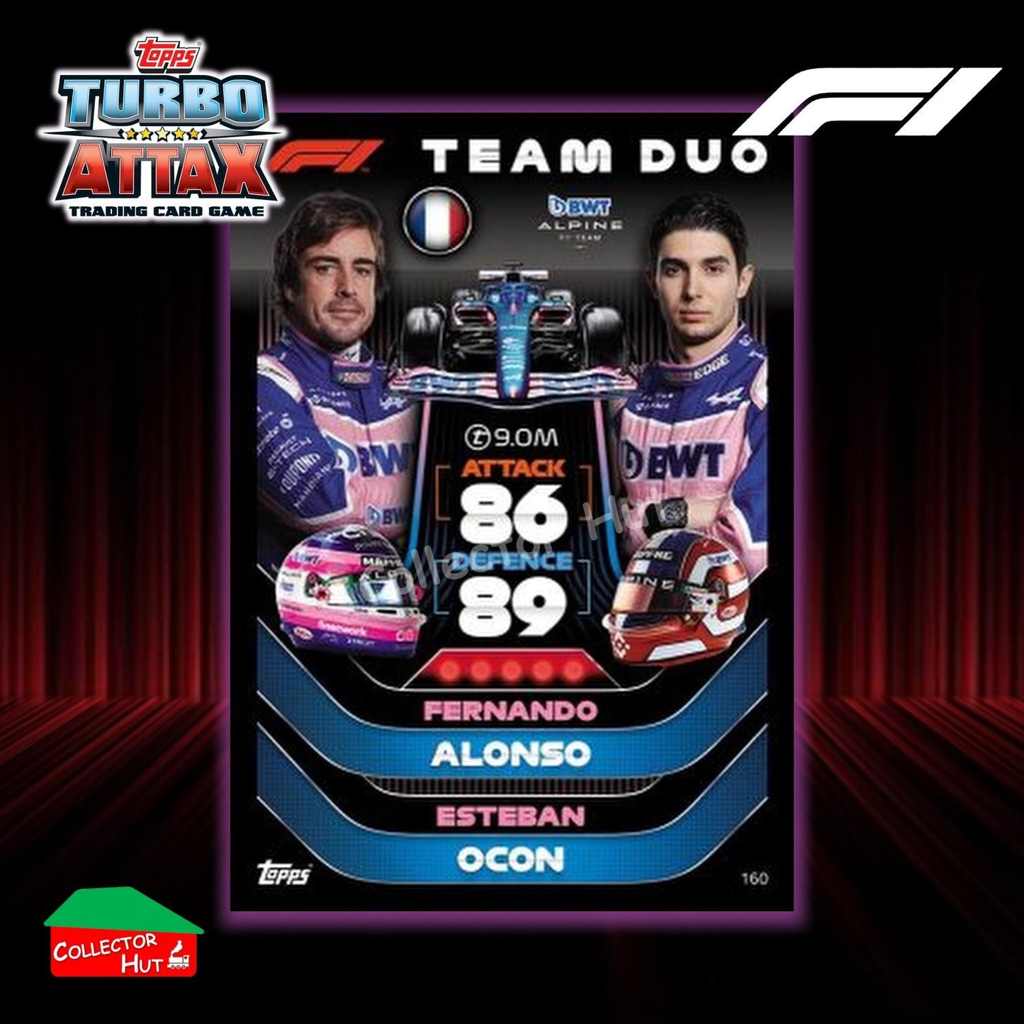 Topps Turbo Attax Formula 1 F1 2022 #136-279 Base Cards YOU CHOOSE