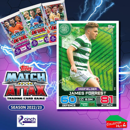 TOPPS MATCH ATTAX SPFL 2022/23 #1-162 Choose Your Card