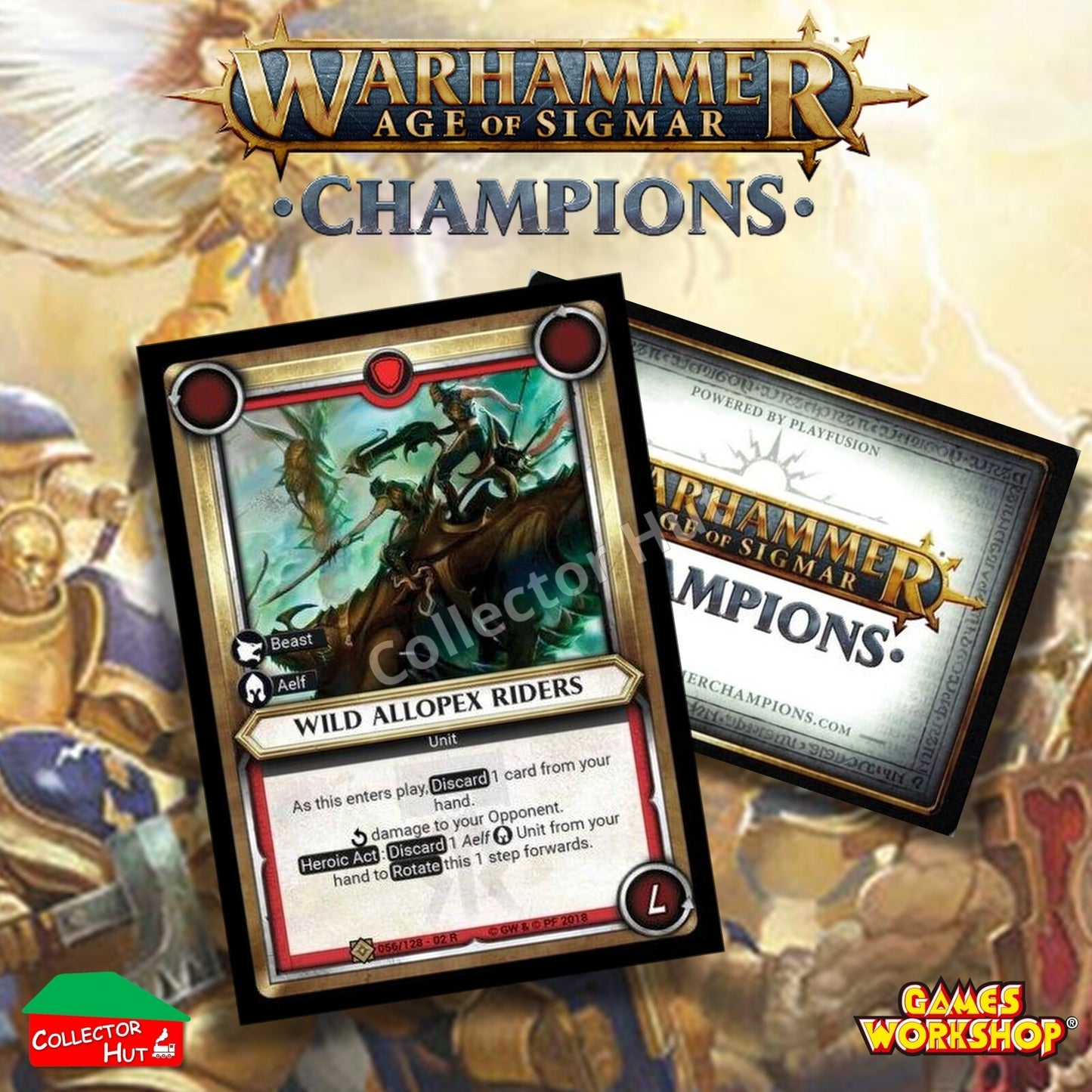 Warhammer Age of Sigmar: Champions Wave 2 ONSLAUGHT FOIL Cards CHOOSE SINGLES