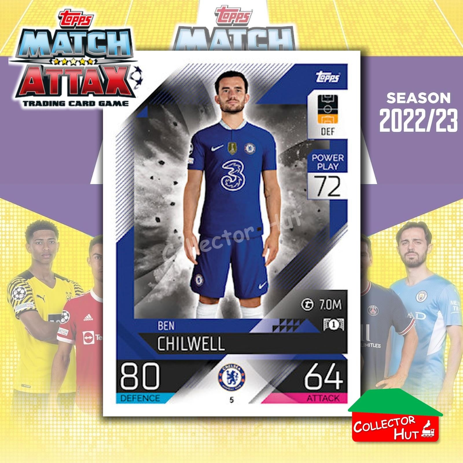 Topps Match Attax Europa Champions League 2022/23 TCG Trading Cards Base 1-189