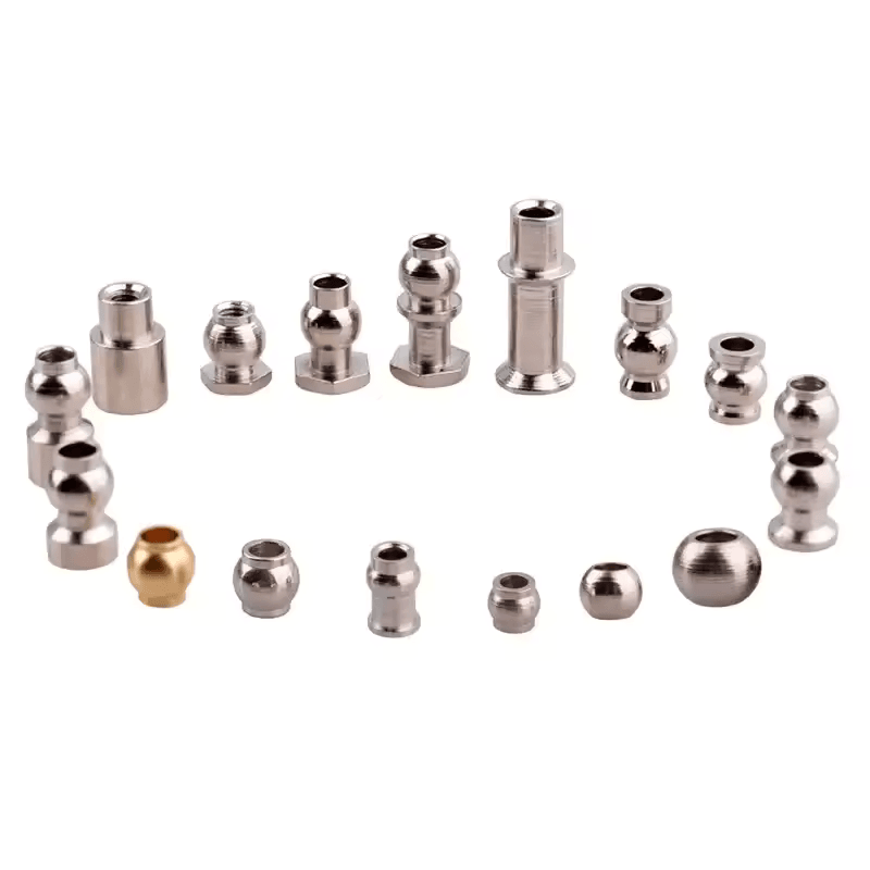 RC Model Car Suspension Bushings Metal Cap Fittings