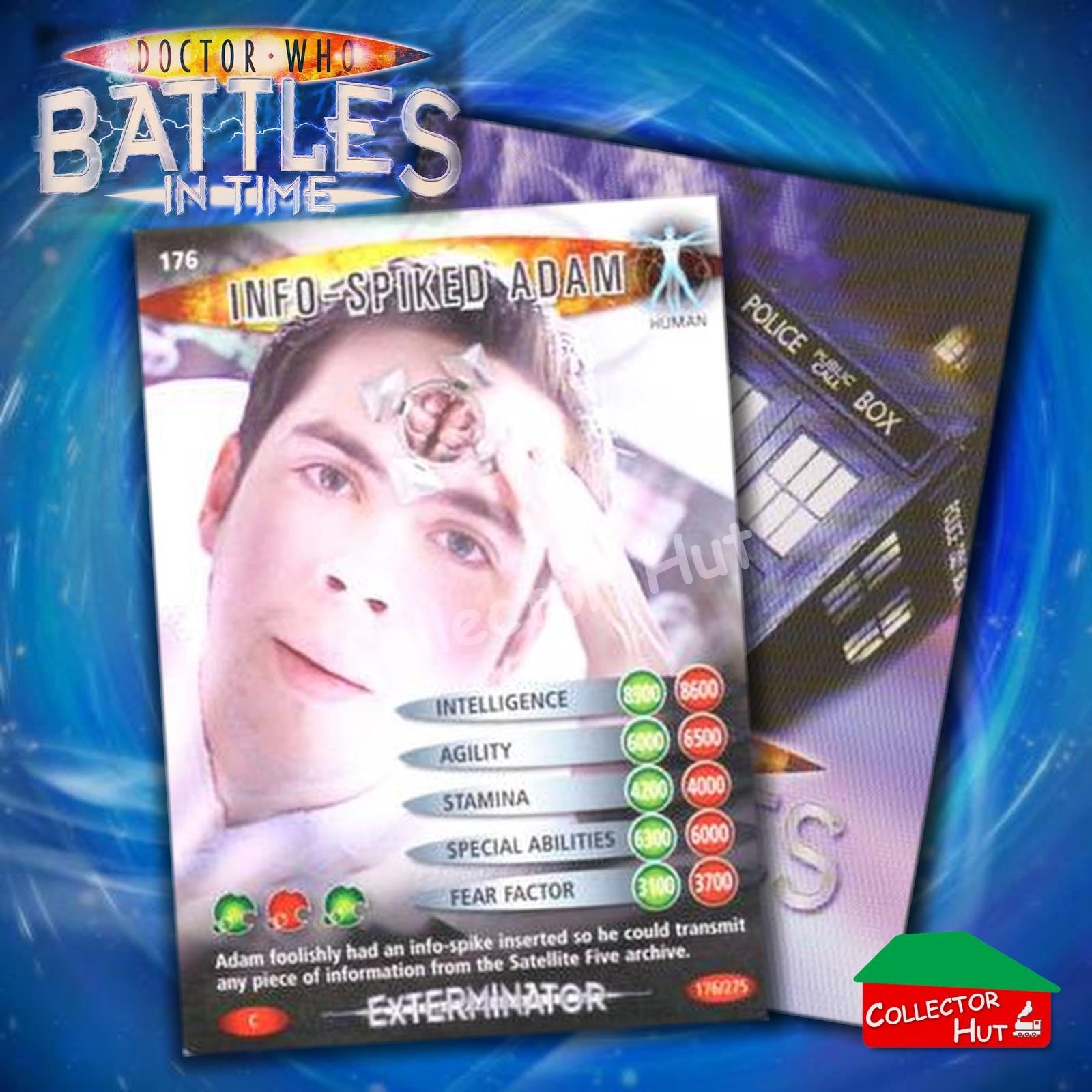 DOCTOR WHO Battles in Time #140-275 EXTERMINATOR RARE & COMMON Cards YOU CHOOSE