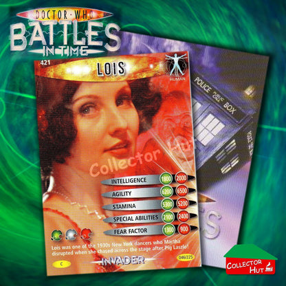 DOCTOR WHO Battles in Time #376-600 INVADER RARE & COMMON CARDS YOU CHOOSE