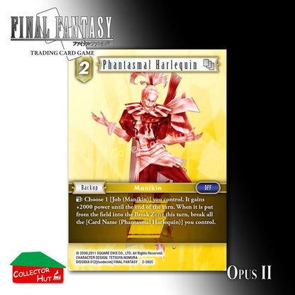 Final Fantasy Trading Card Game OPUS II 2 FOIL CARDS You Choose